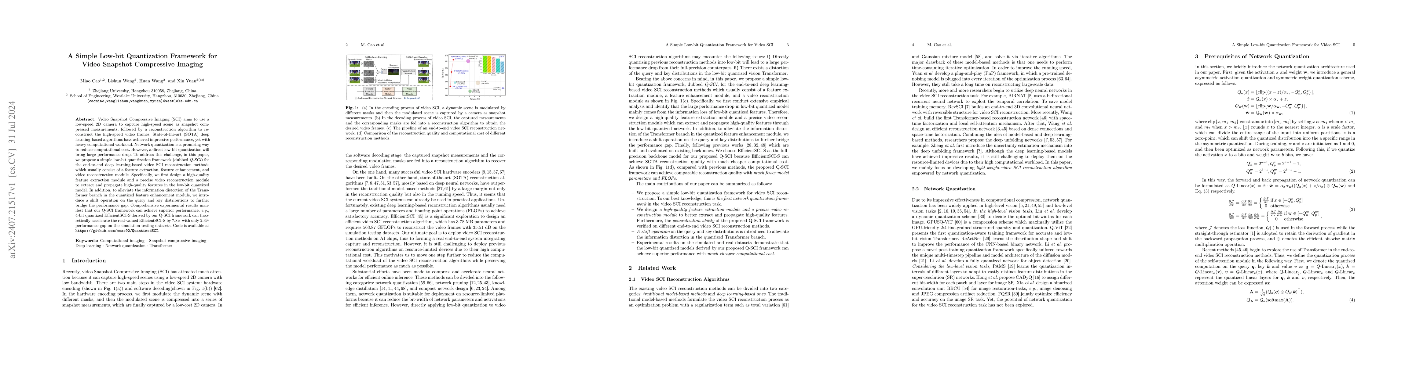 Thumbnail for A Simple Low-bit Quantization Framework for Video Snapshot Compressive
  Imaging