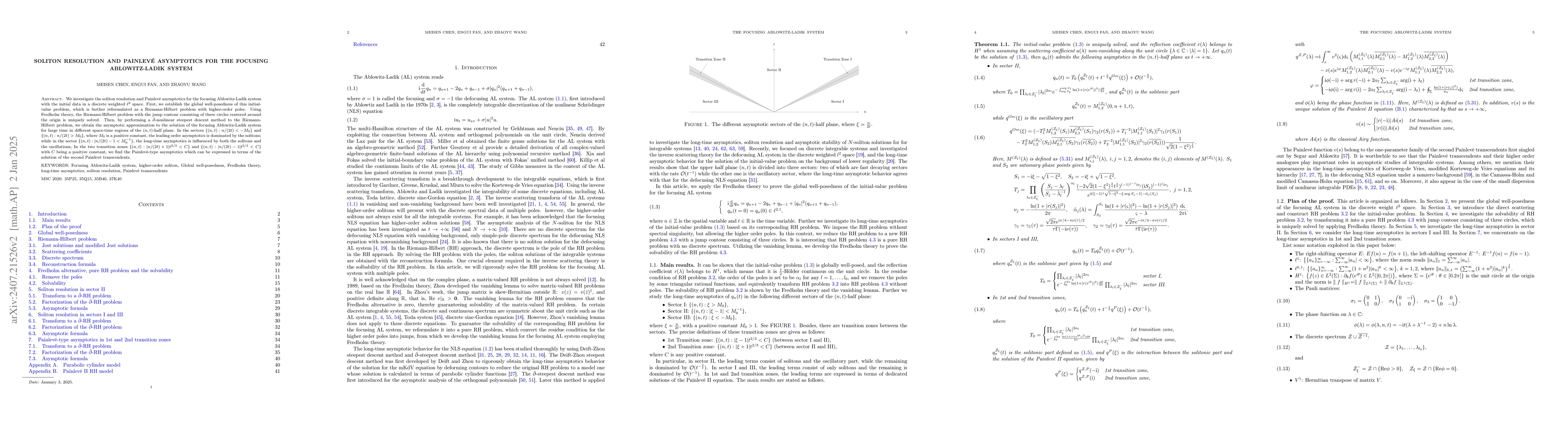 Thumbnail for Long-time Asymptotics for the Ablowitz-Ladik system with present of
  solitons