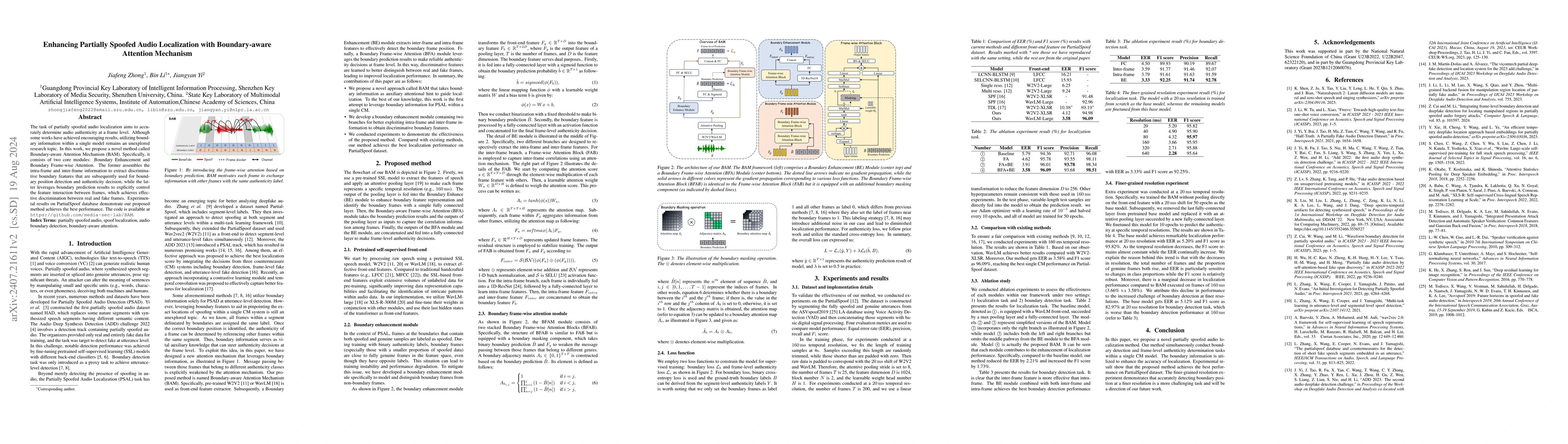 Thumbnail for Enhancing Partially Spoofed Audio Localization with Boundary-aware
  Attention Mechanism