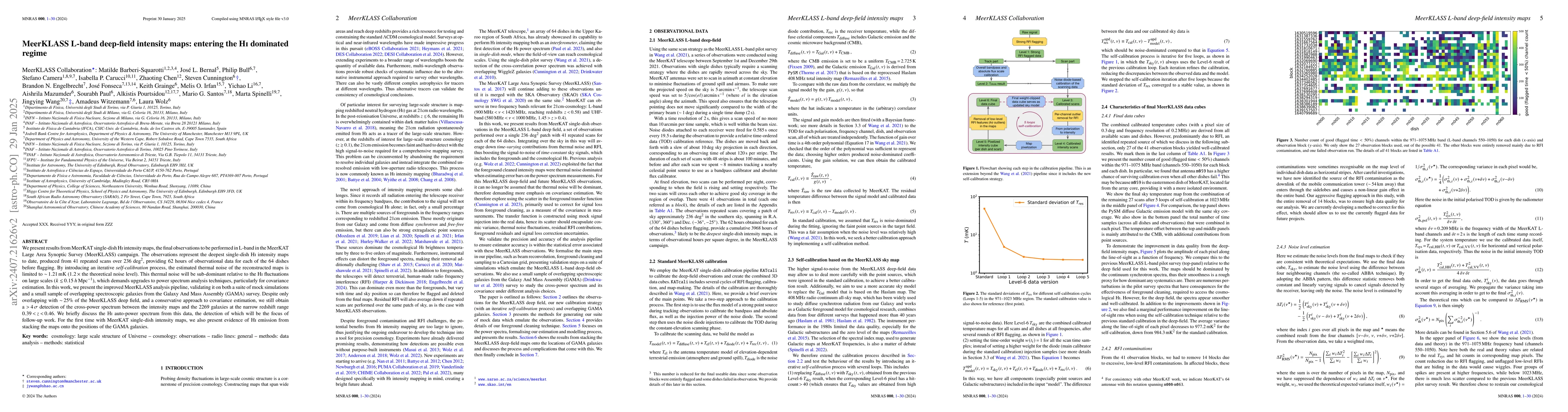 Thumbnail for MeerKLASS L-band deep-field intensity maps: entering the HI dominated
  regime