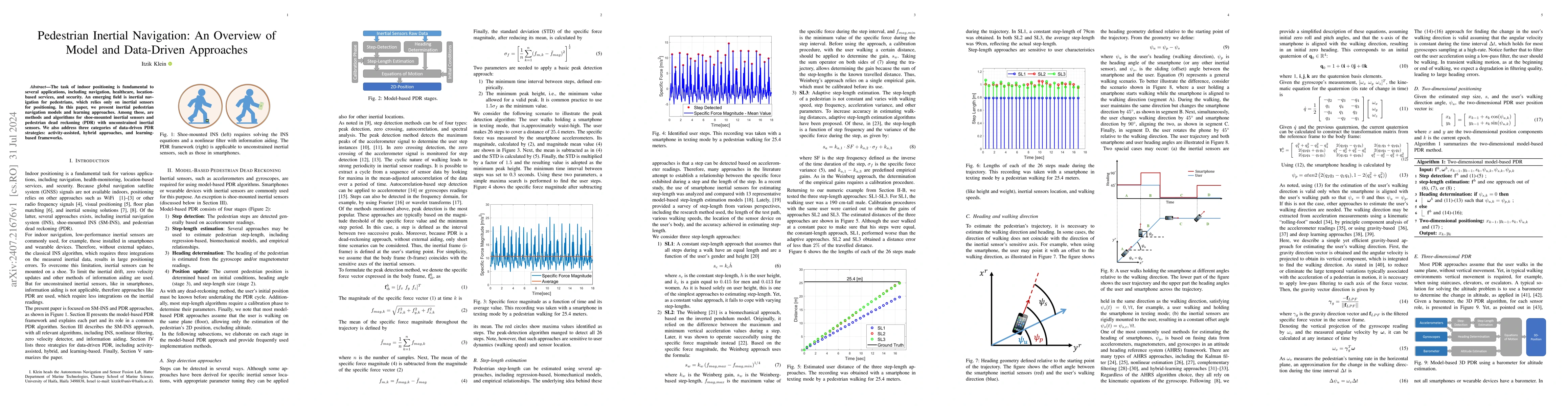 Thumbnail for Pedestrian Inertial Navigation: An Overview of Model and Data-Driven
  Approaches