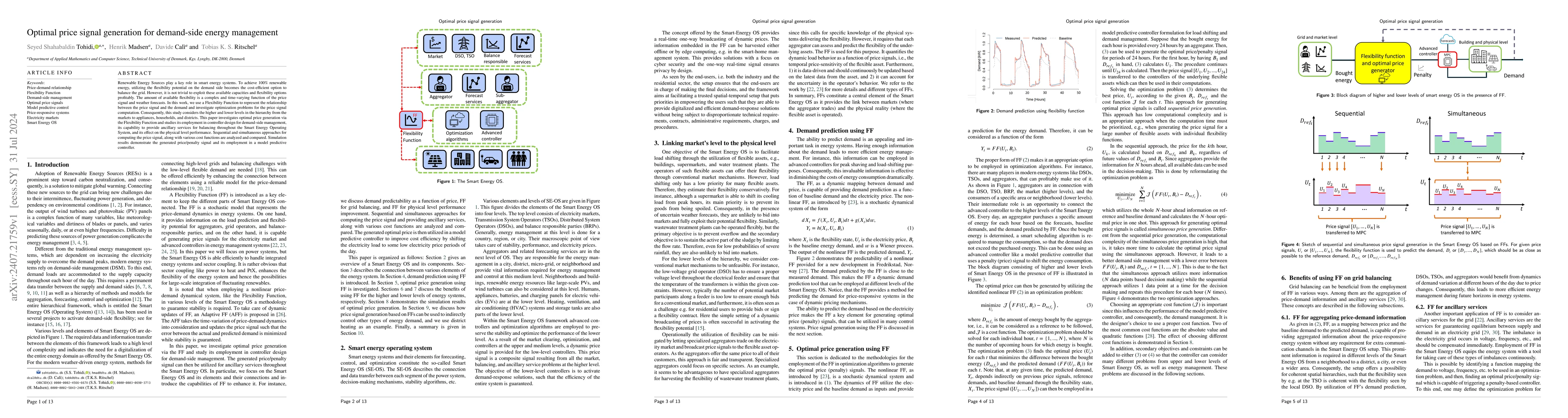 Thumbnail for Optimal price signal generation for demand-side energy management