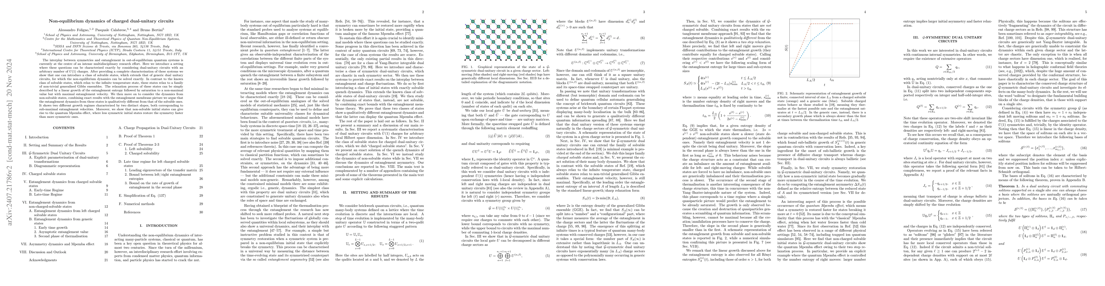 Thumbnail for Non-equilibrium dynamics of charged dual-unitary circuits