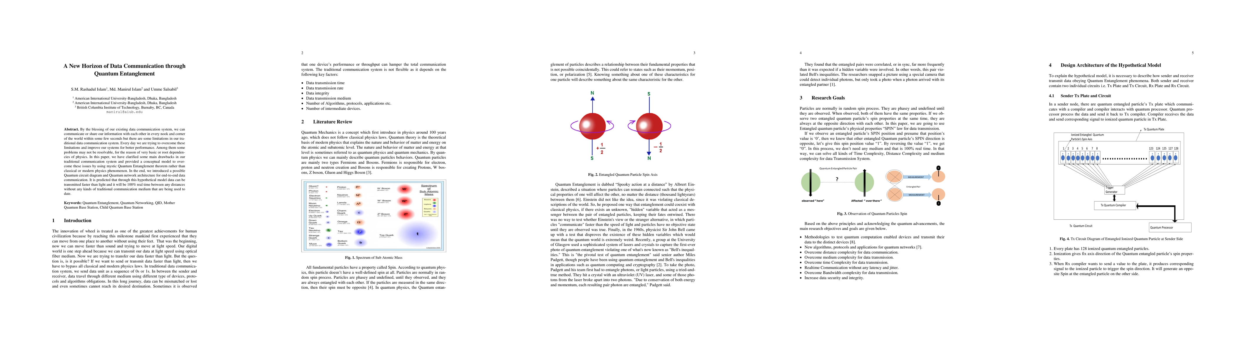 Thumbnail for A New Horizon of Data Communication through Quantum Entanglement