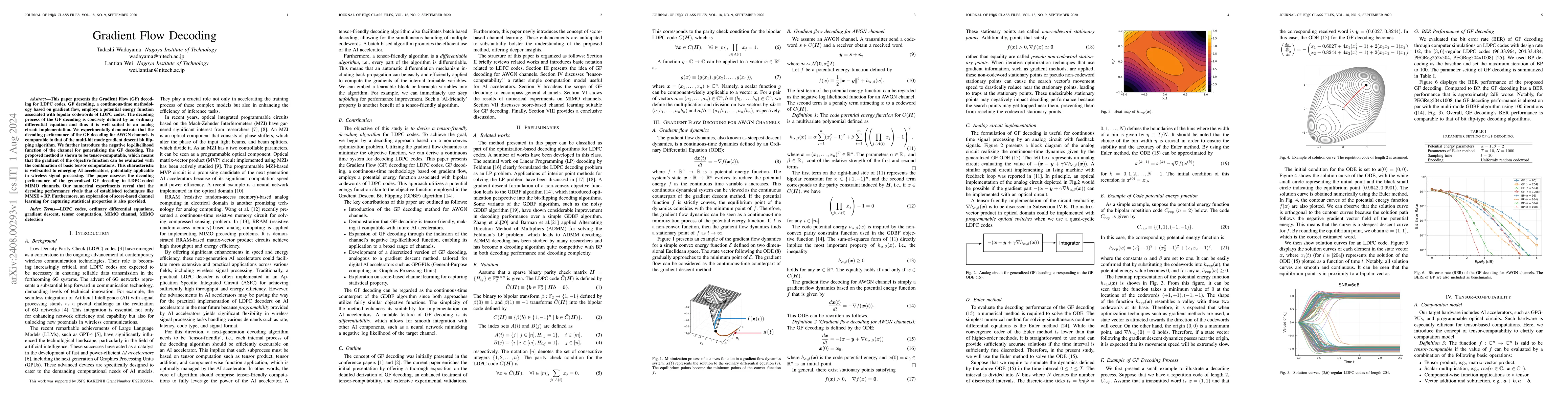 Thumbnail for Gradient Flow Decoding