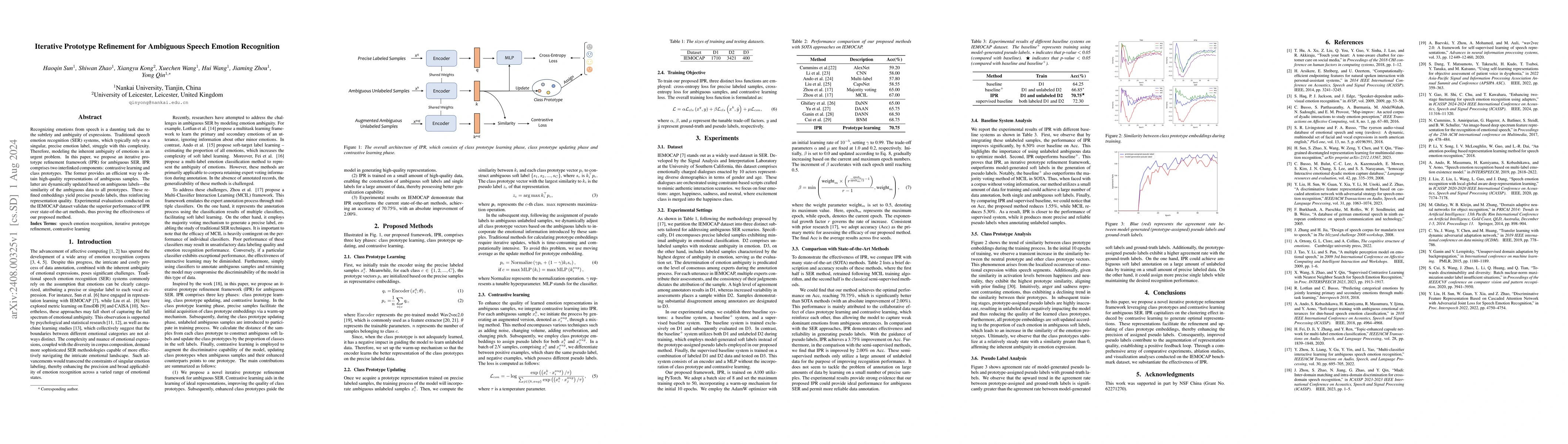 Thumbnail for Iterative Prototype Refinement for Ambiguous Speech Emotion Recognition