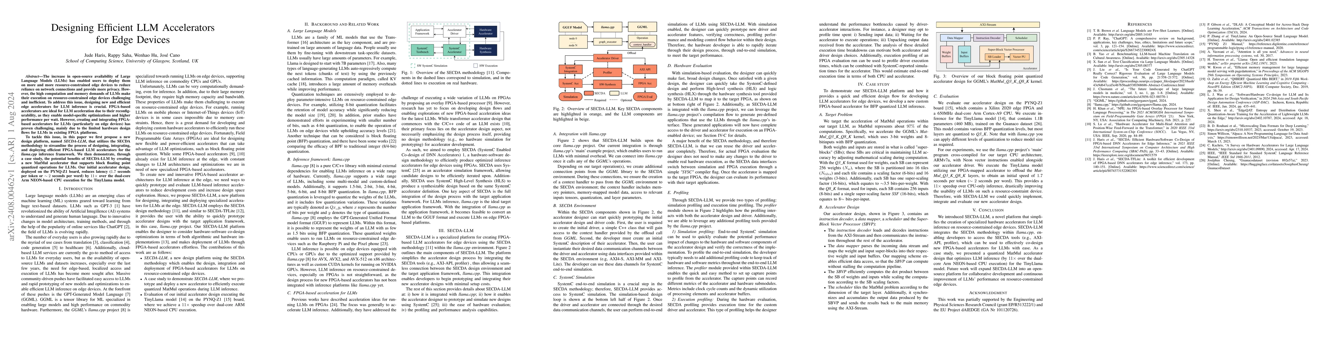 Thumbnail for Designing Efficient LLM Accelerators for Edge Devices