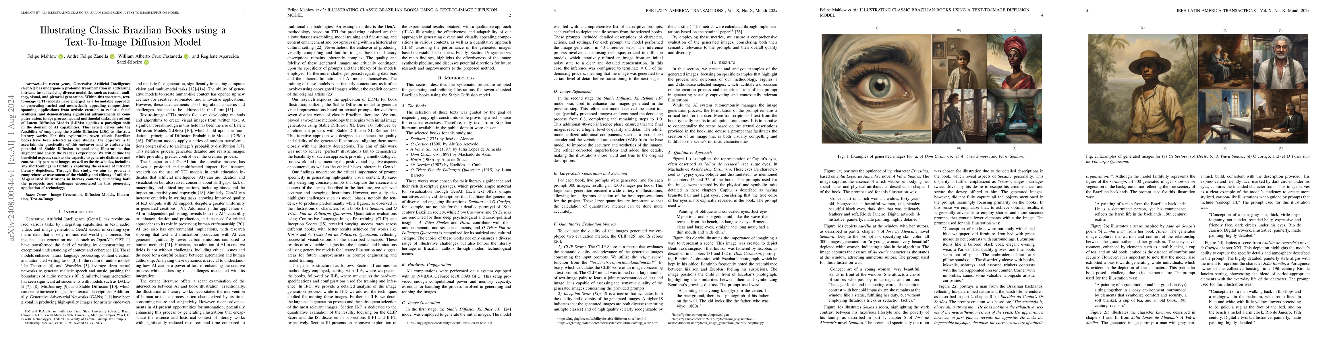 Thumbnail for Illustrating Classic Brazilian Books using a Text-To-Image Diffusion
  Model