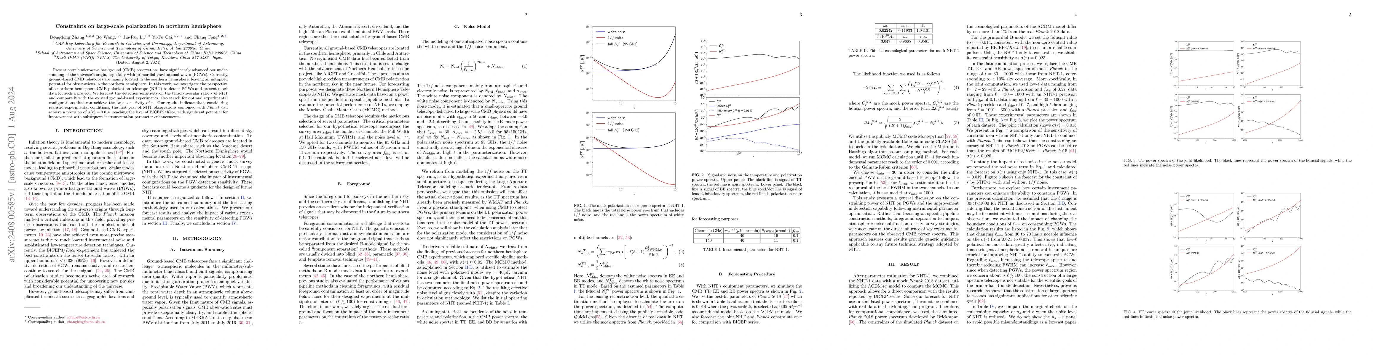 Thumbnail for Constraints on large-scale polarization in northern hemisphere
