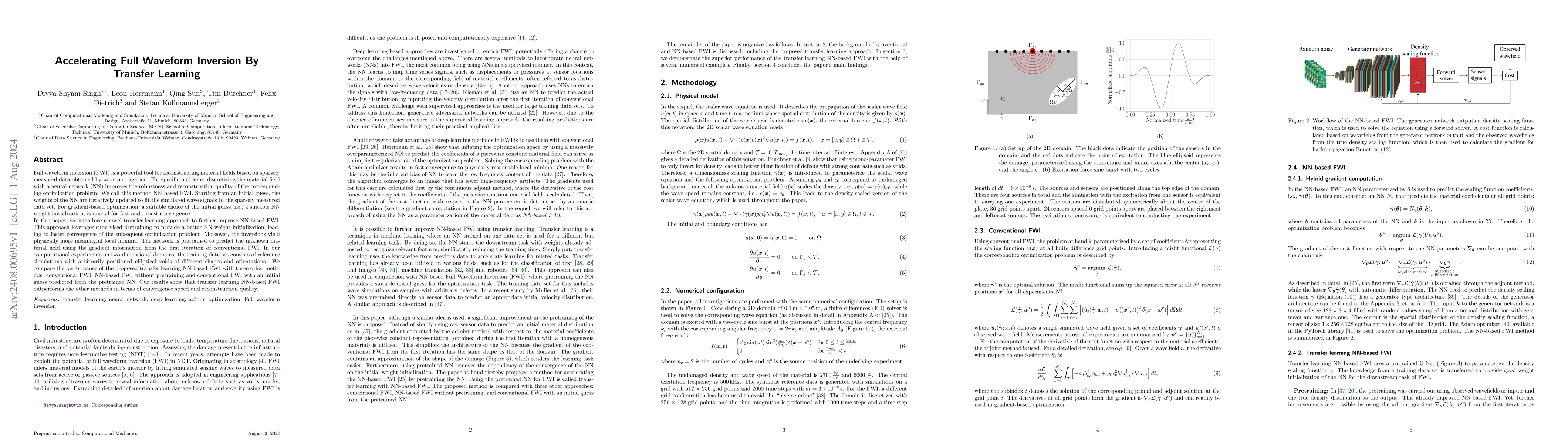 Thumbnail for Accelerating Full Waveform Inversion By Transfer Learning