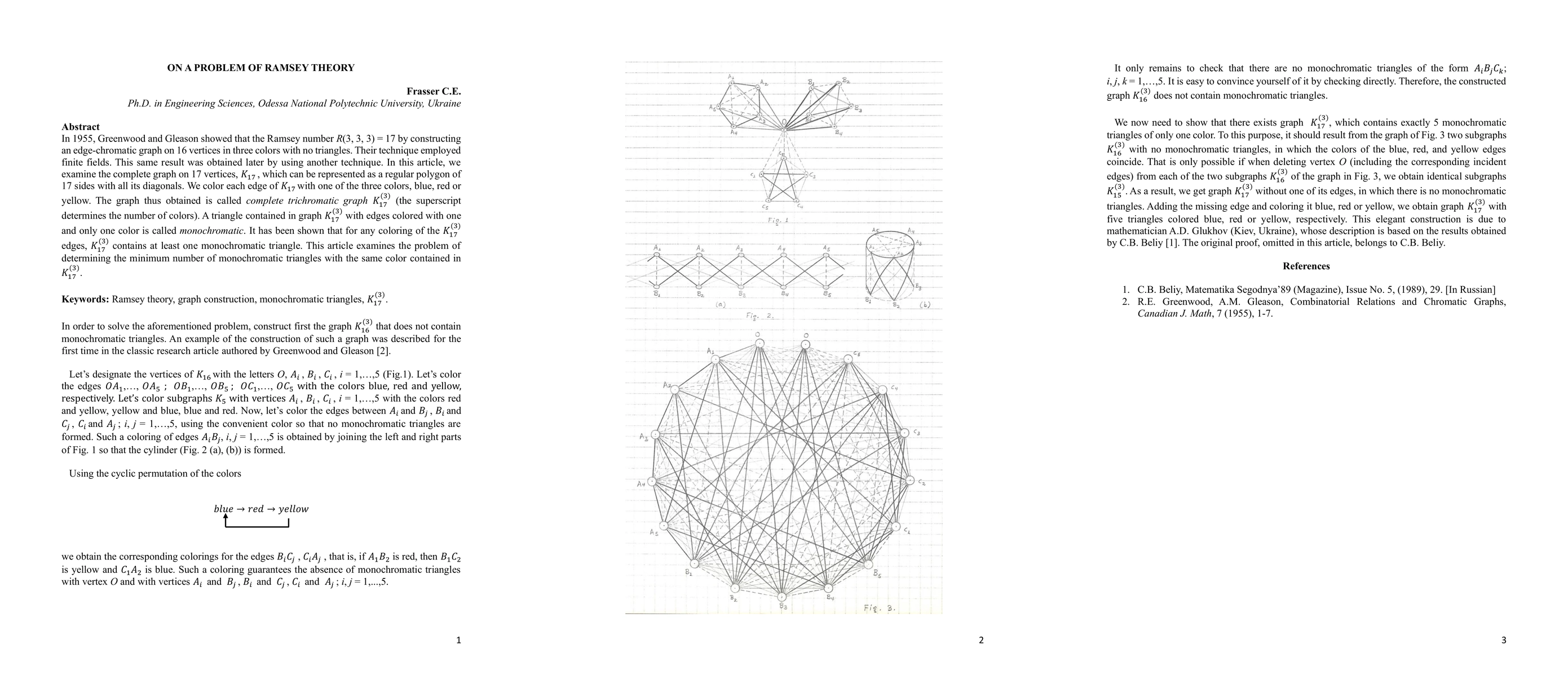 Thumbnail for On a Problem of Ramsey Theory