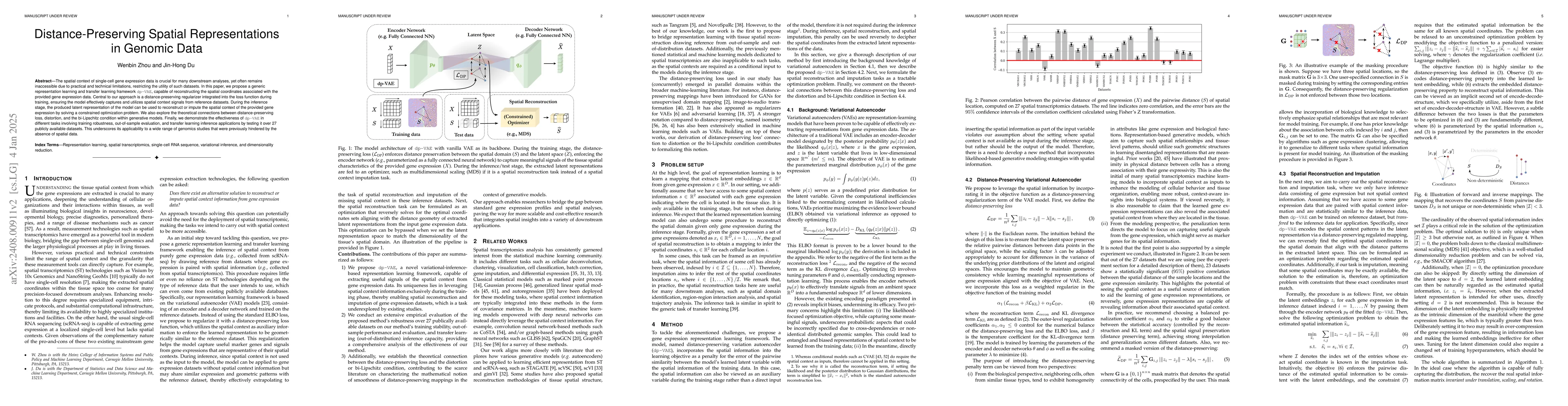 Thumbnail for Distance-Preserving Generative Modeling of Spatial Transcriptomics