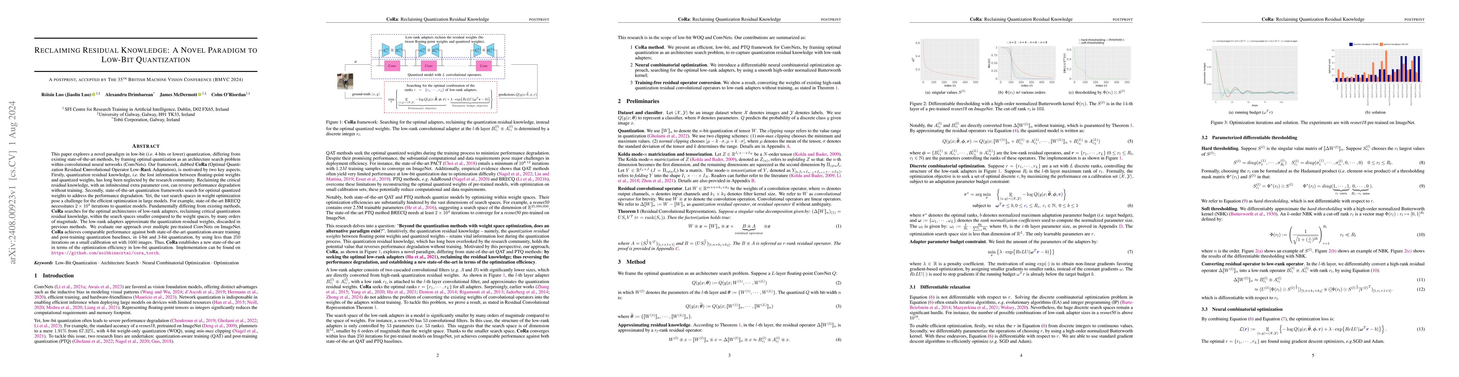 Thumbnail for Reclaiming Residual Knowledge: A Novel Paradigm to Low-Bit Quantization