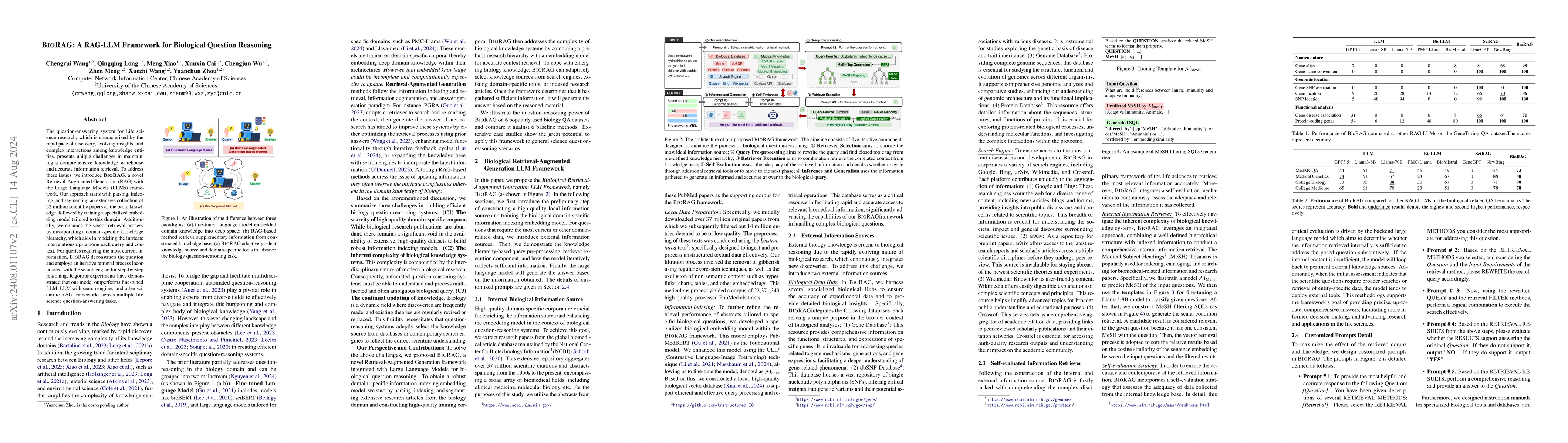 Thumbnail for BioRAG: A RAG-LLM Framework for Biological Question Reasoning