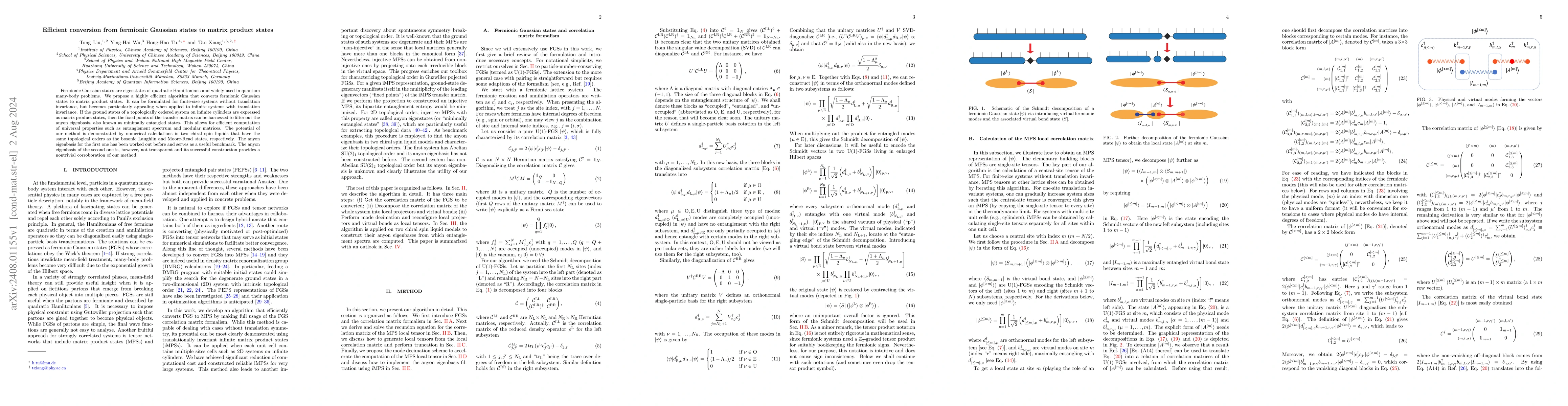 Thumbnail for Efficient conversion from fermionic Gaussian states to matrix product
  states