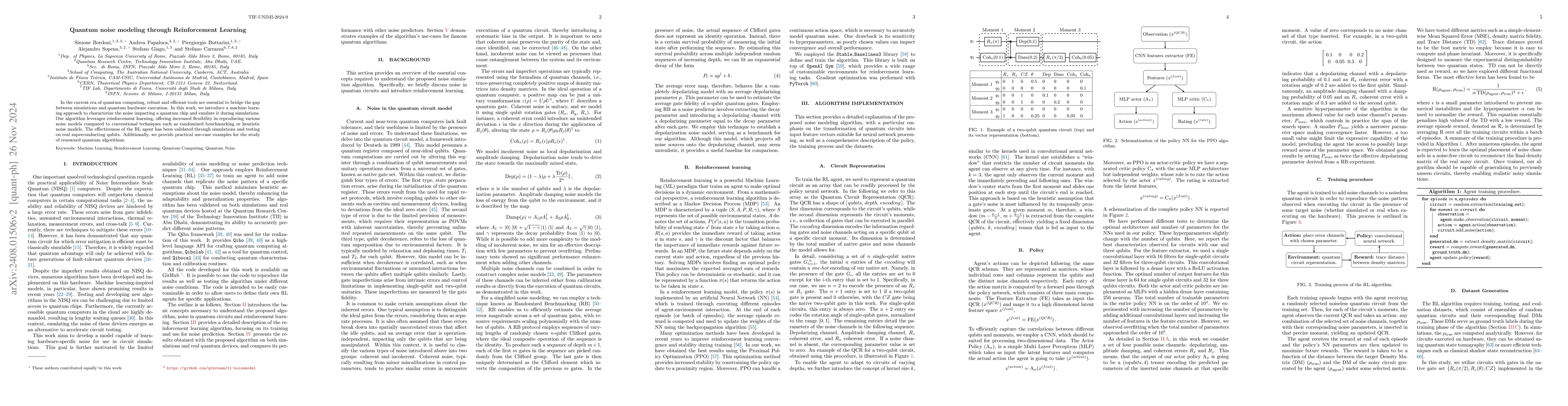 Thumbnail for Quantum noise modeling through Reinforcement Learning