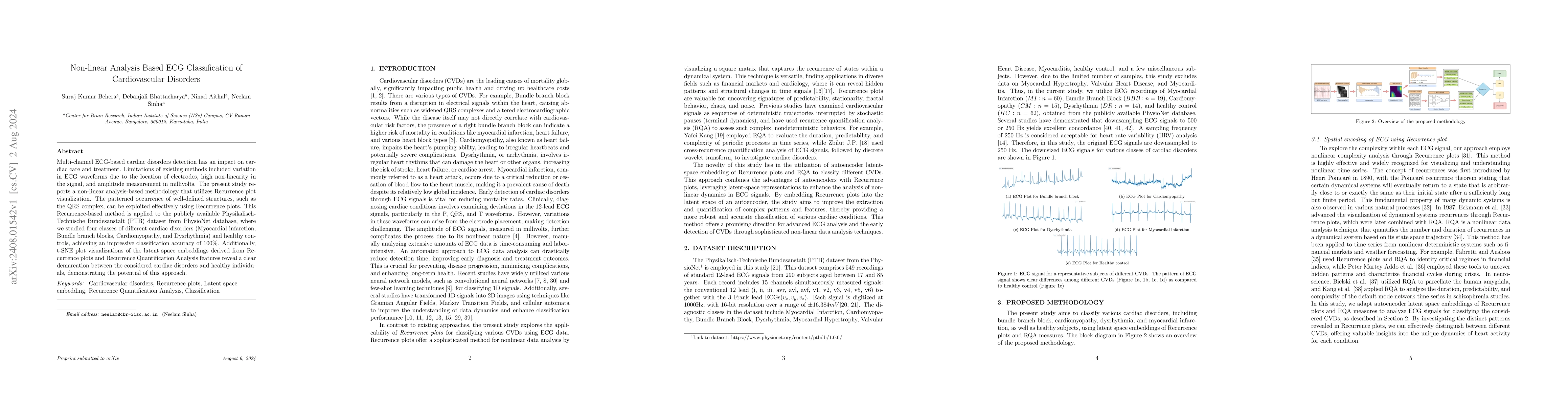 Thumbnail for Non-linear Analysis Based ECG Classification of Cardiovascular Disorders