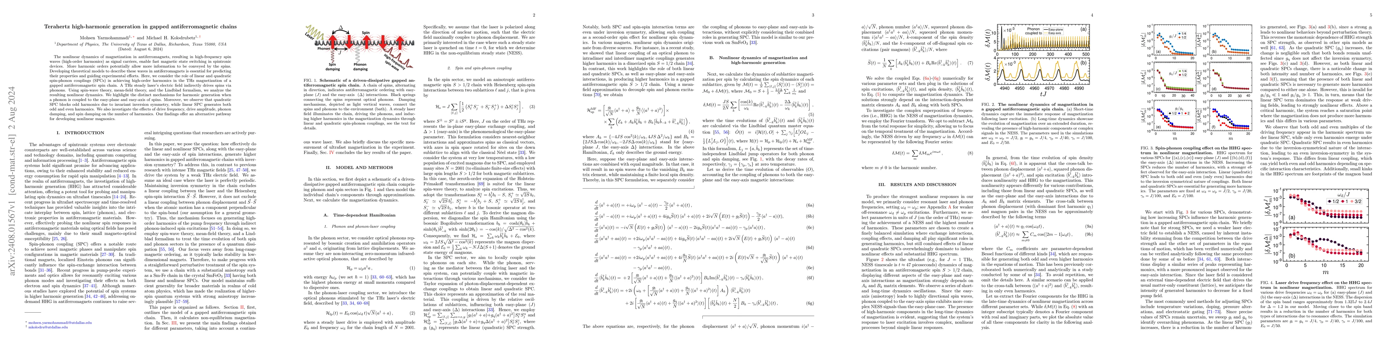 Thumbnail for Terahertz high-harmonic generation in gapped antiferromagnetic chains