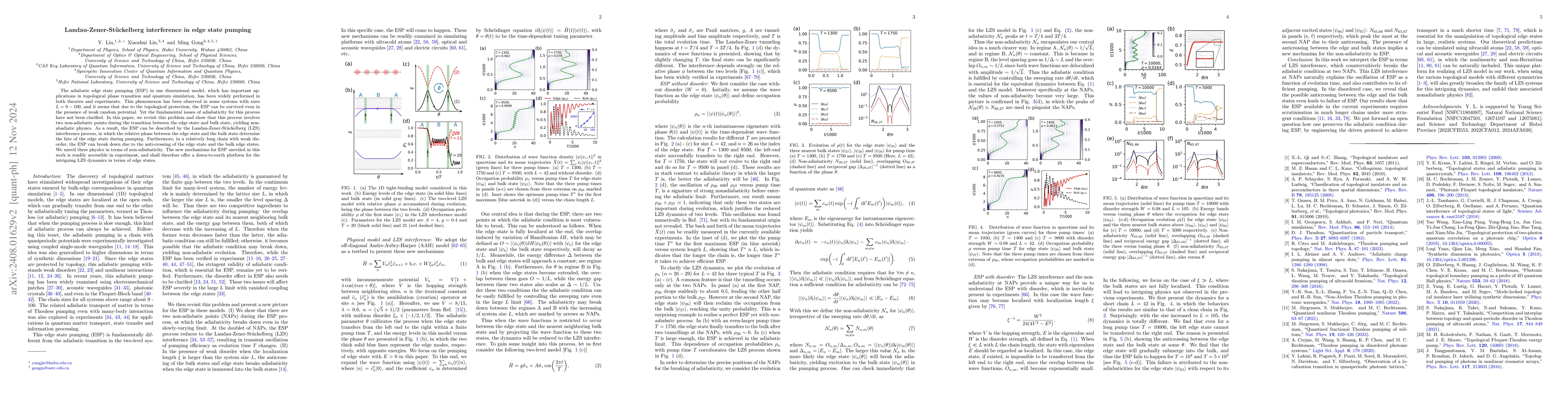 Thumbnail for Landau-Zener-Stückelberg interference in edge state pumping