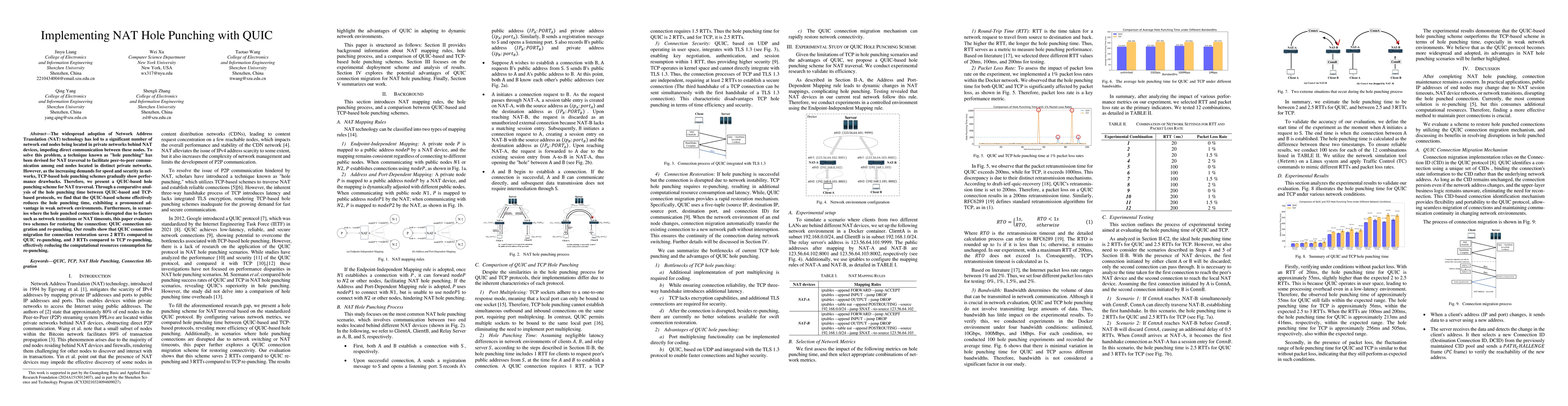 Thumbnail for Implementing NAT Hole Punching with QUIC