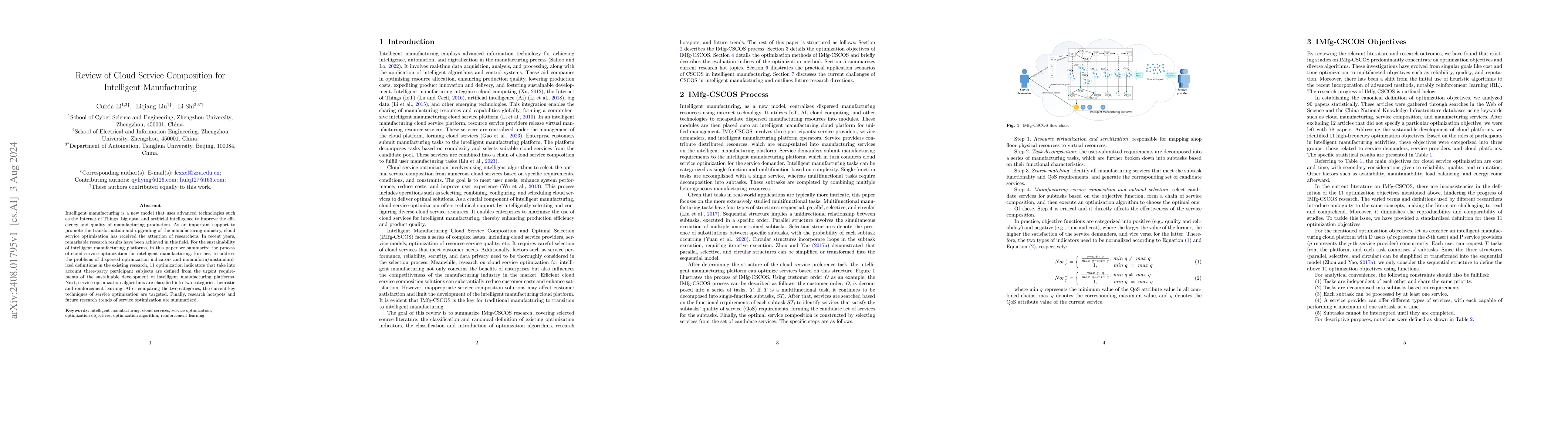 Thumbnail for Review of Cloud Service Composition for Intelligent Manufacturing