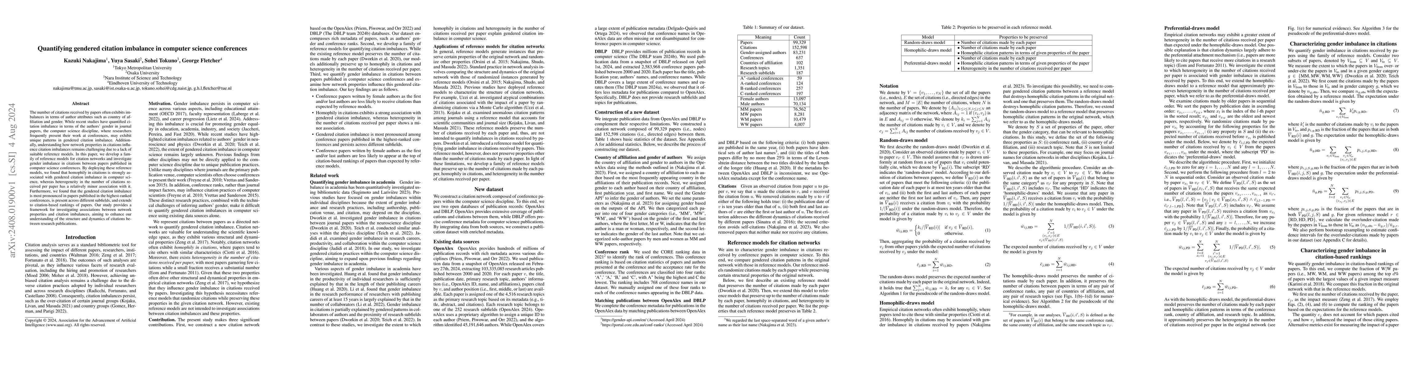 Thumbnail for Quantifying gendered citation imbalance in computer science conferences