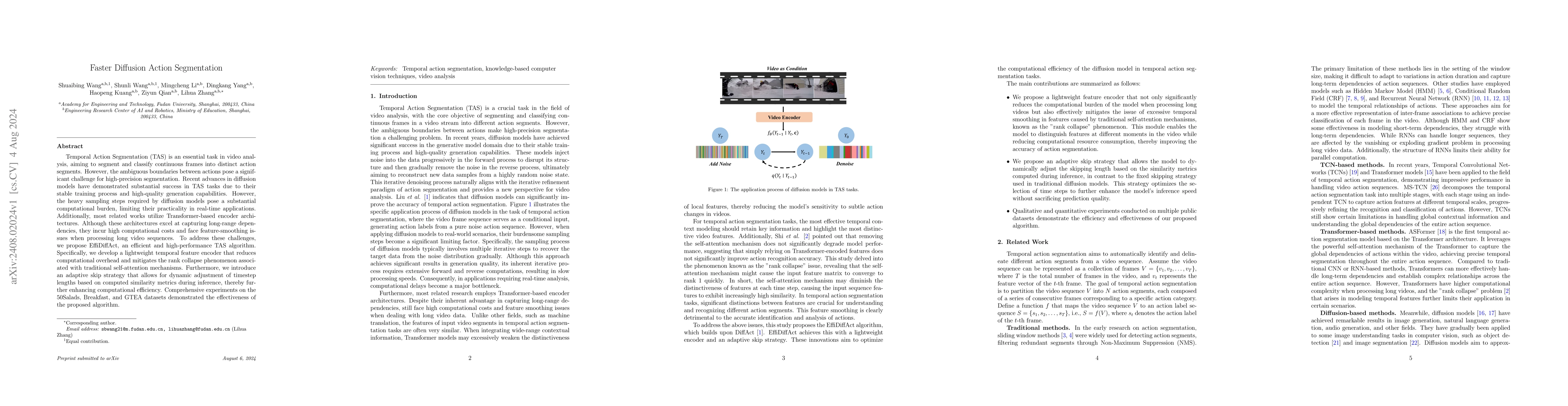 Thumbnail for Faster Diffusion Action Segmentation