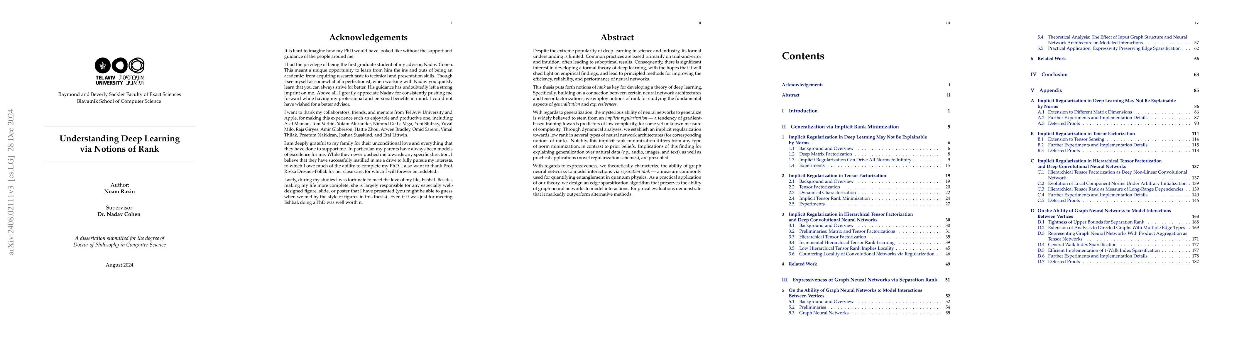 Thumbnail for Understanding Deep Learning via Notions of Rank