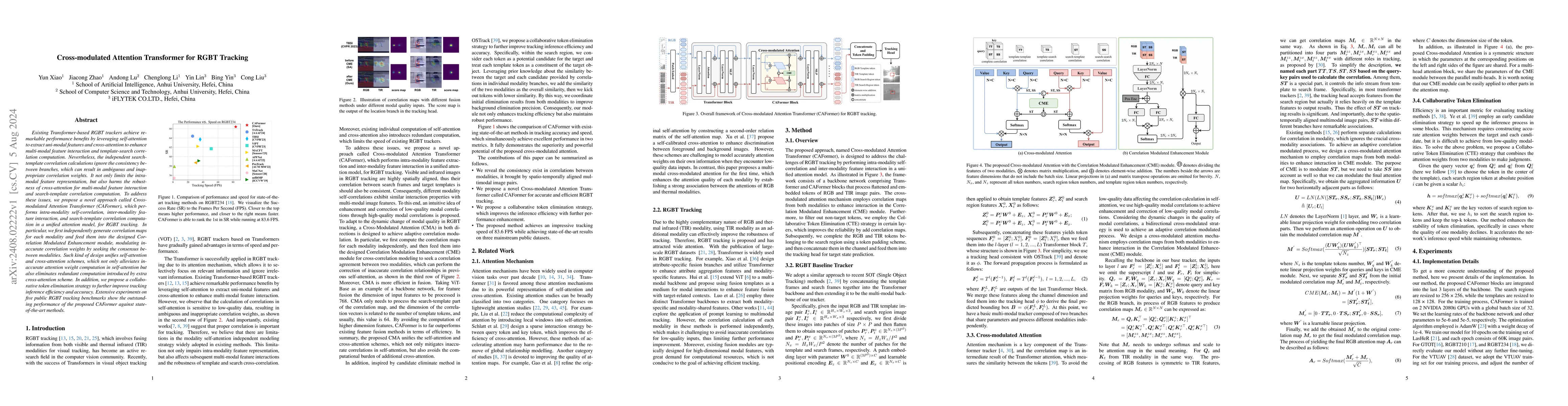 Thumbnail for Cross-modulated Attention Transformer for RGBT Tracking