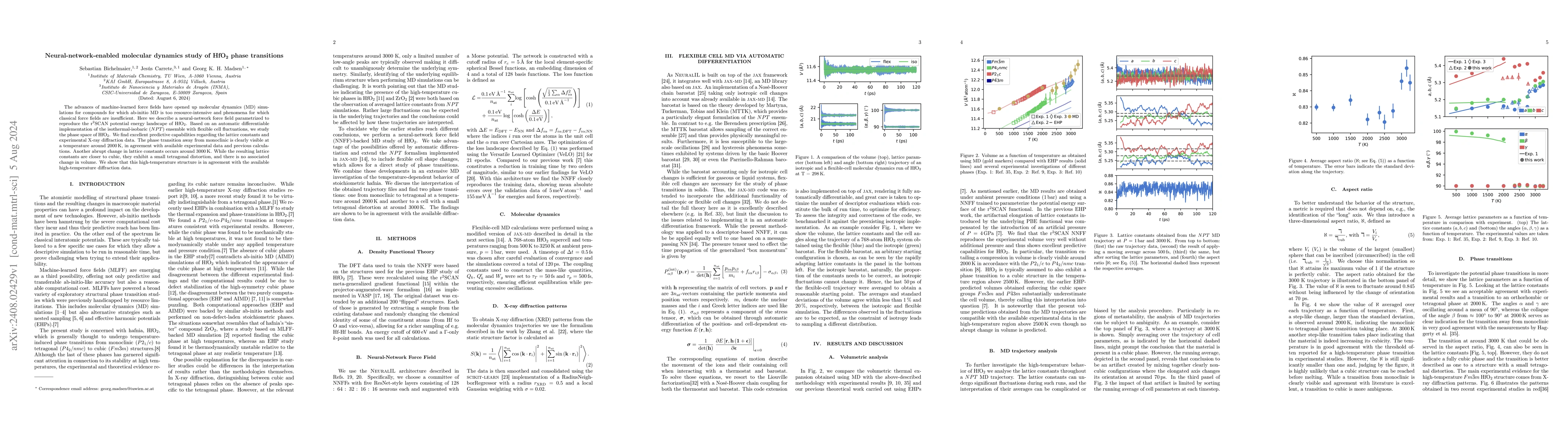 Thumbnail for Neural-network-enabled molecular dynamics study of HfO$_2$ phase
  transitions