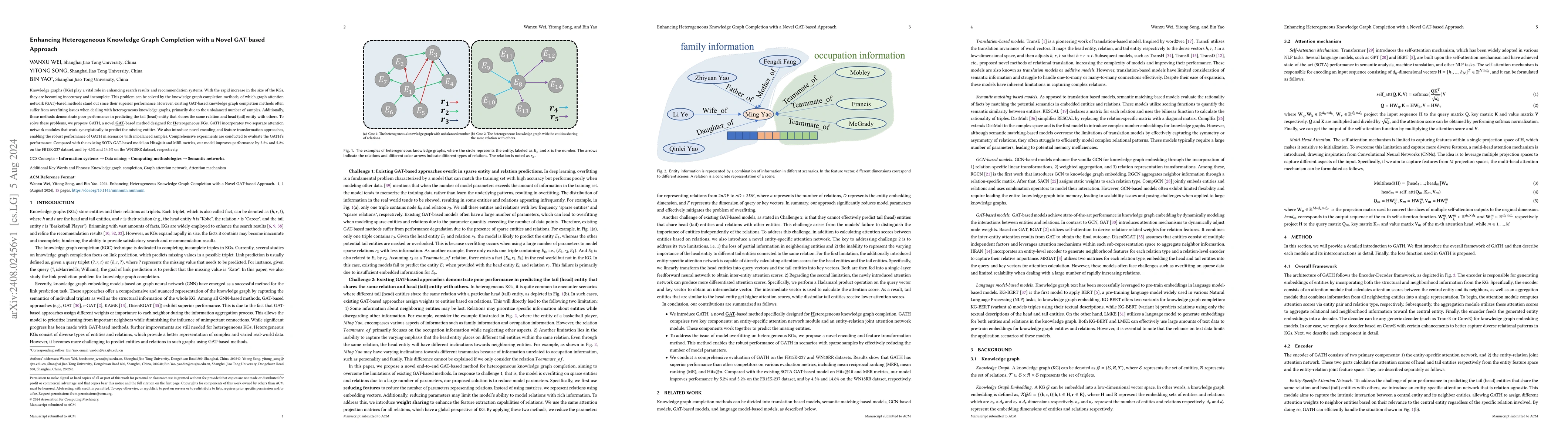Thumbnail for Enhancing Heterogeneous Knowledge Graph Completion with a Novel
  GAT-based Approach