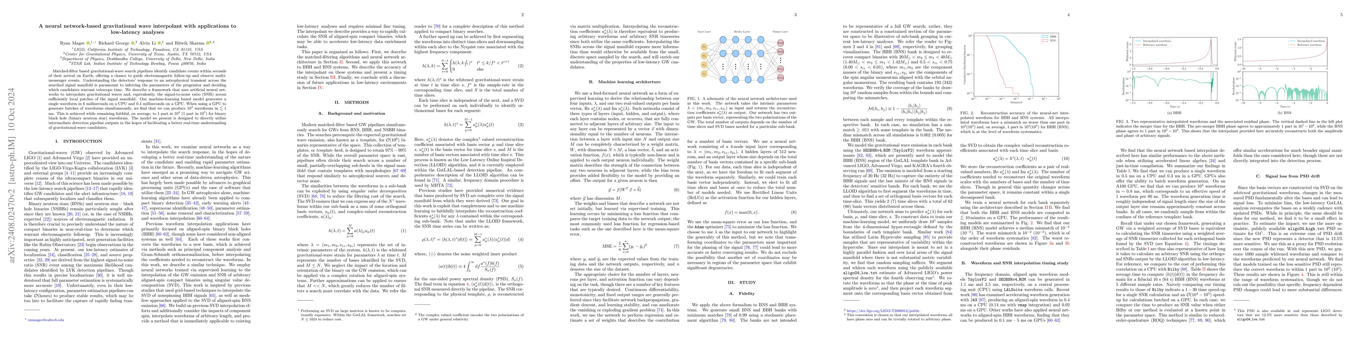 Thumbnail for A neural network-based gravitational wave interpolant with applications
  to low-latency analyses