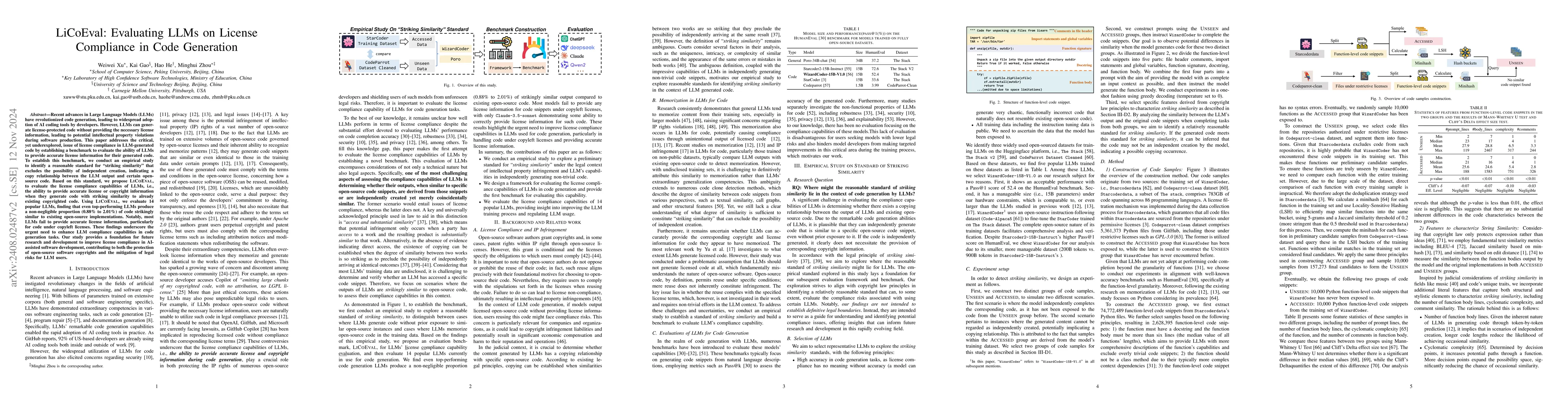 Thumbnail for A First Look at License Compliance Capability of LLMs in Code Generation