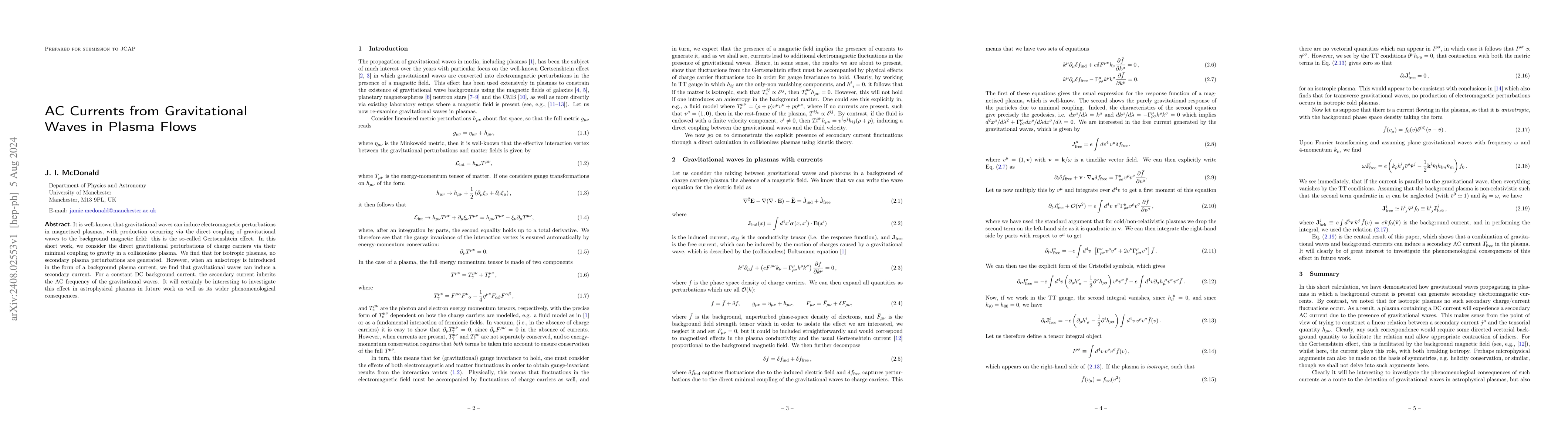 Thumbnail for AC Currents from Gravitational Waves in Plasma Flows