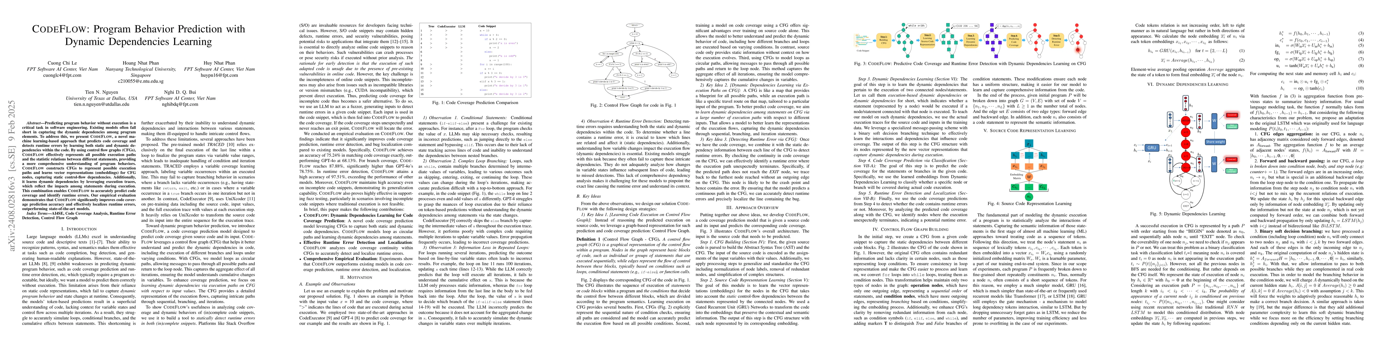 Thumbnail for Learning to Predict Program Execution by Modeling Dynamic Dependency on
  Code Graphs