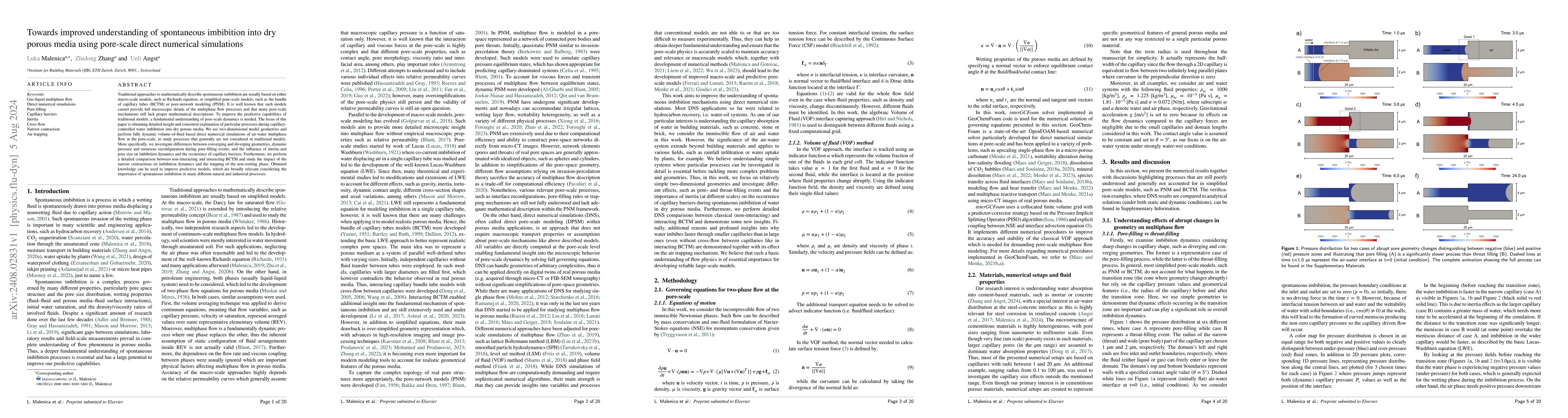 Thumbnail for Towards improved understanding of spontaneous imbibition into dry porous
  media using pore-scale direct numerical simulations