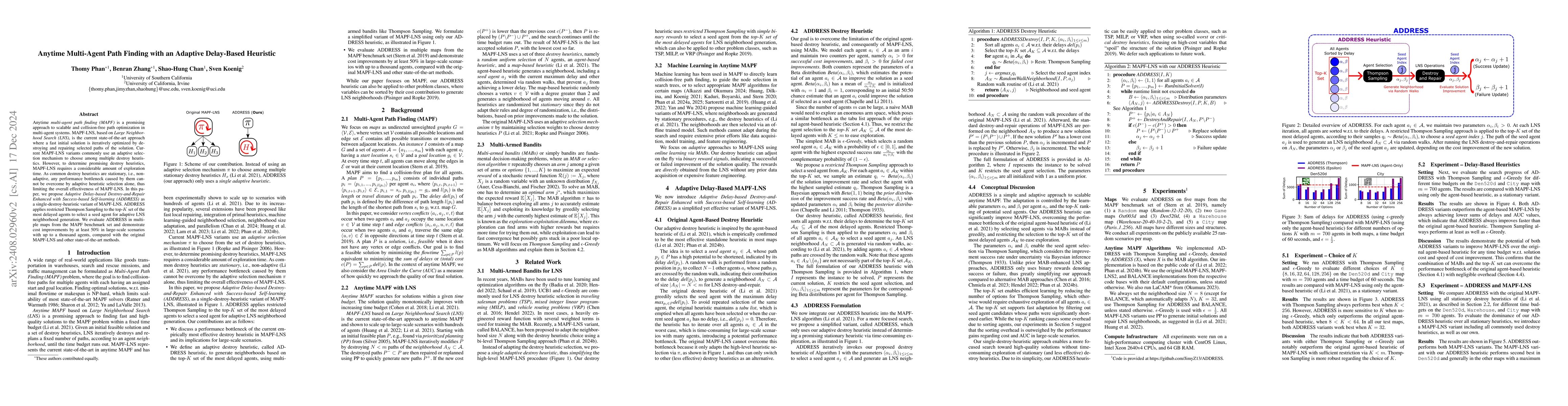 Thumbnail for Anytime Multi-Agent Path Finding with an Adaptive Delay-Based Heuristic