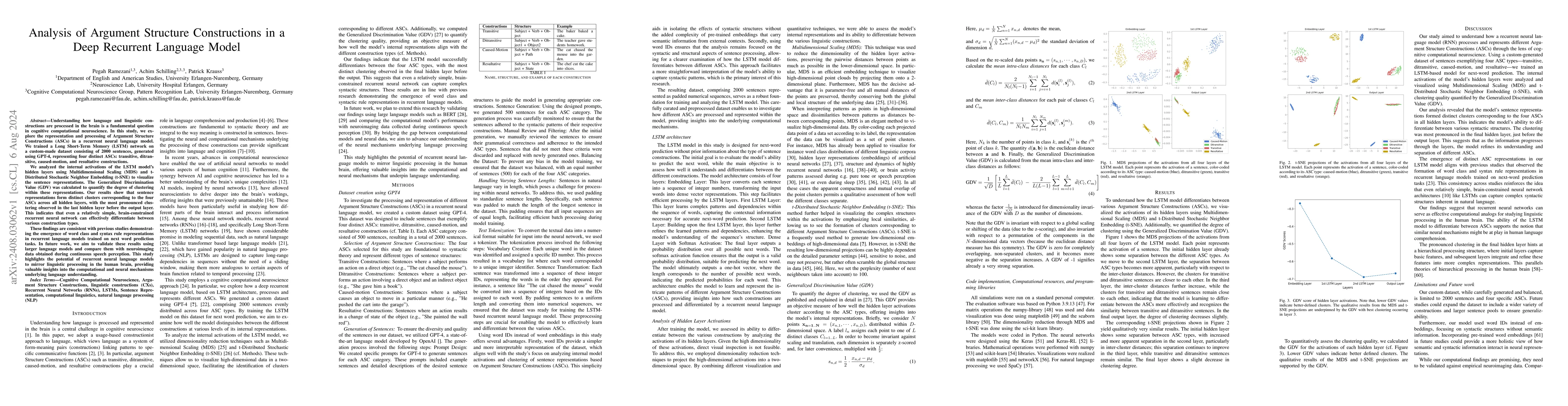 Thumbnail for Analysis of Argument Structure Constructions in a Deep Recurrent
  Language Model