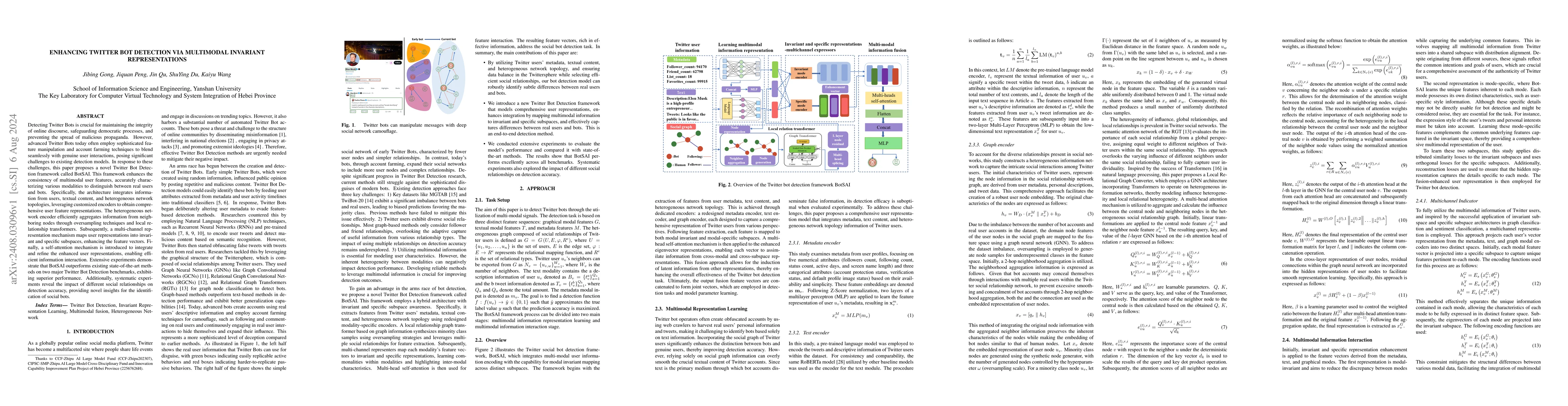 Thumbnail for Enhancing Twitter Bot Detection via Multimodal Invariant Representations