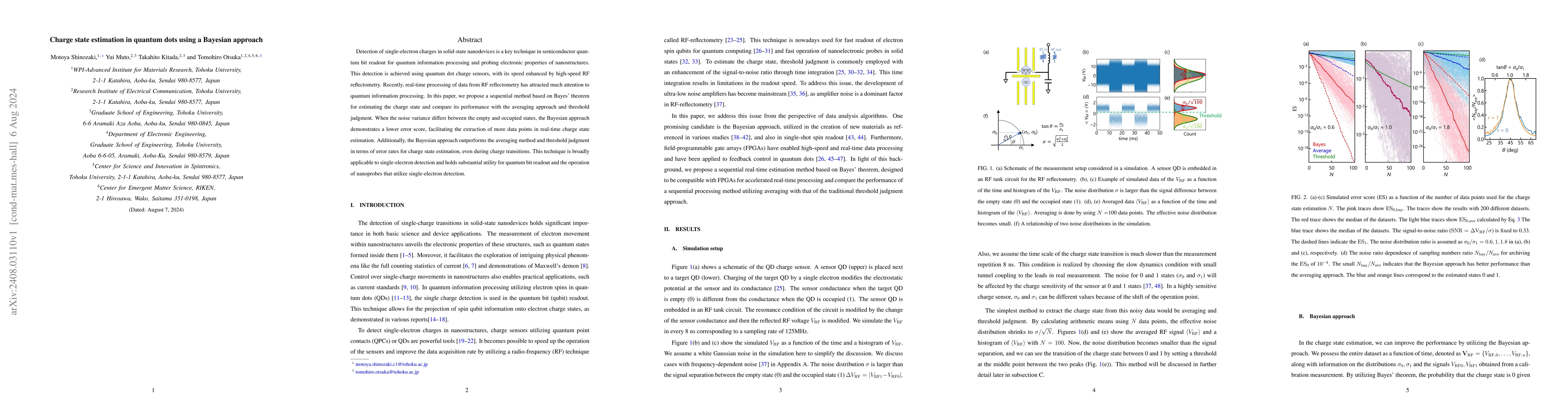 Thumbnail for Charge state estimation in quantum dots using a Bayesian approach
