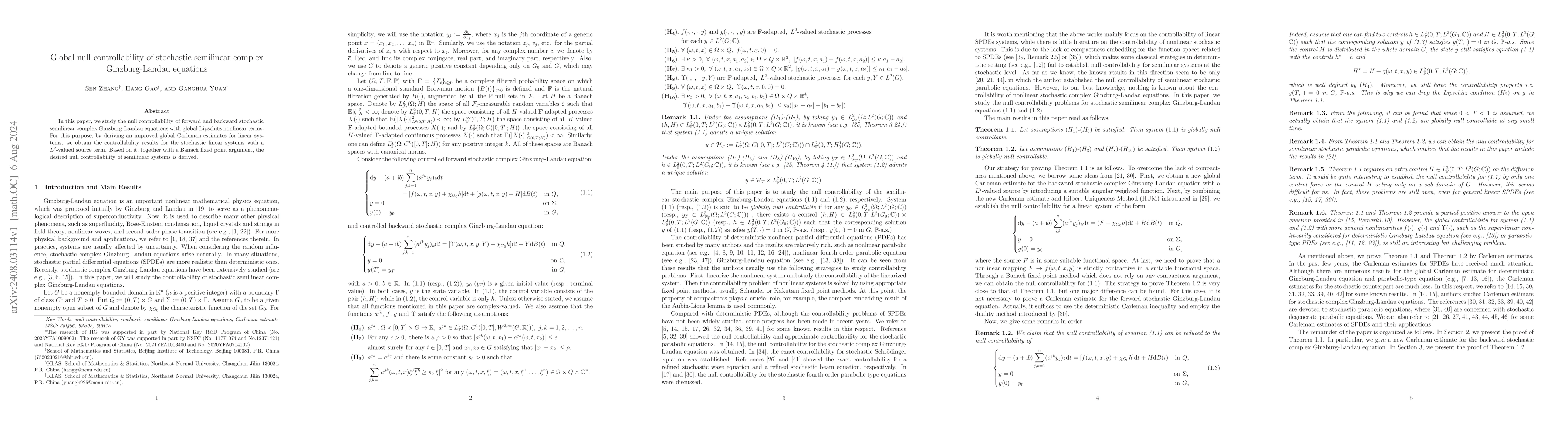 Thumbnail for Global null controllability of stochastic semilinear complex
  Ginzburg-Landau equations