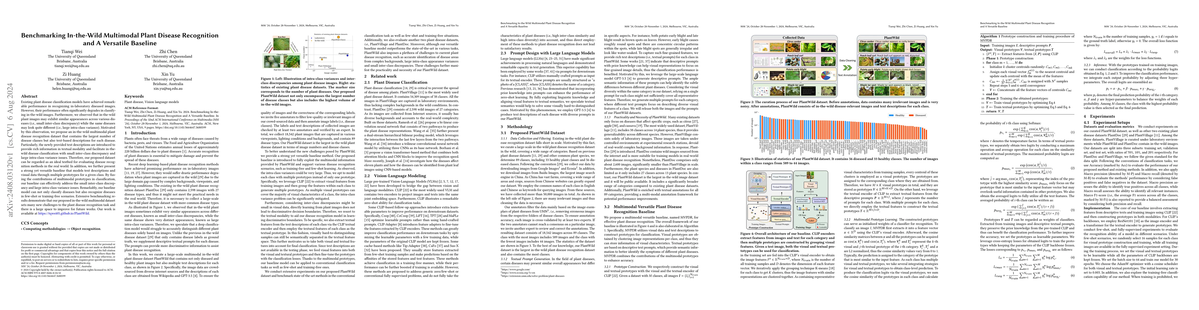 Thumbnail for Benchmarking In-the-wild Multimodal Disease Recognition and A Versatile
  Baseline