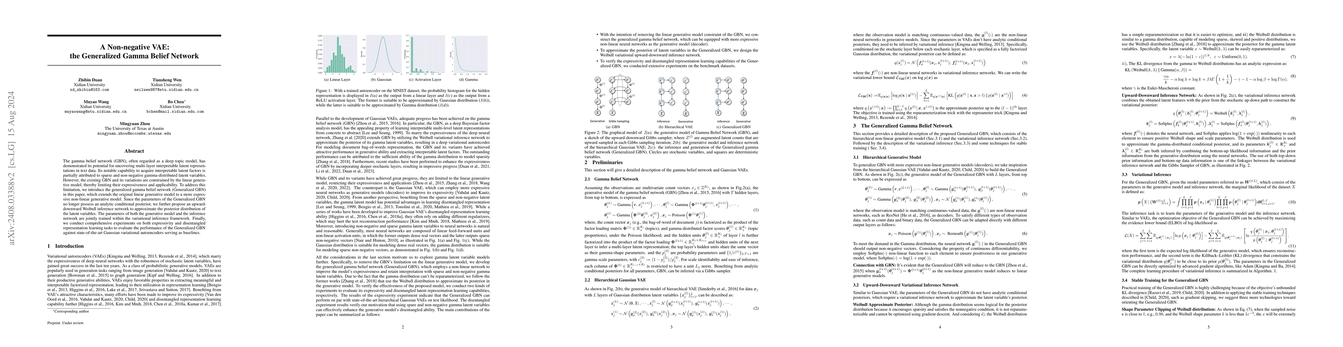 Thumbnail for A Non-negative VAE:the Generalized Gamma Belief Network