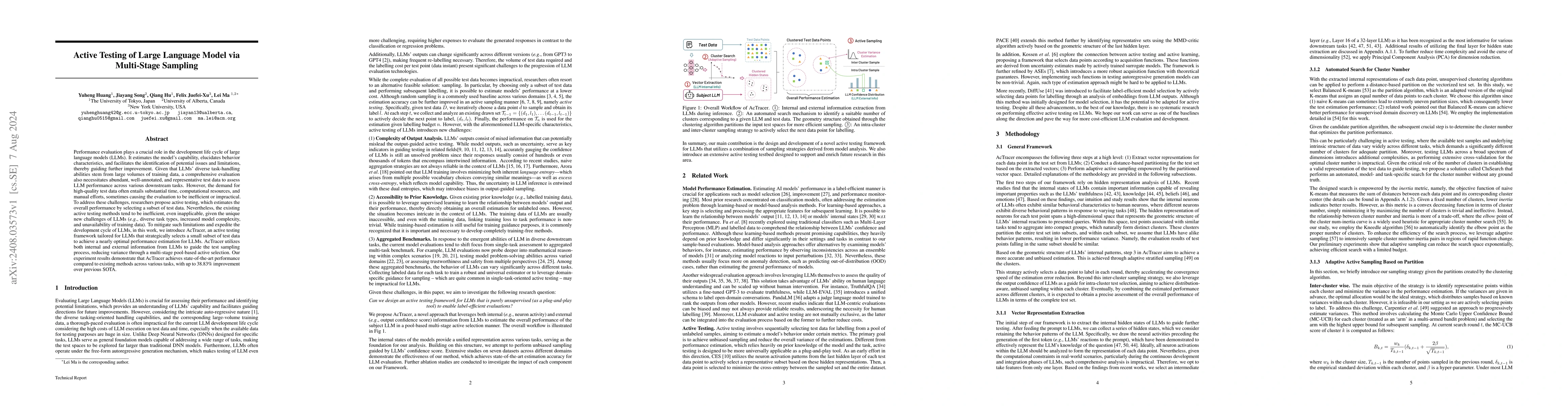 Thumbnail for Active Testing of Large Language Model via Multi-Stage Sampling