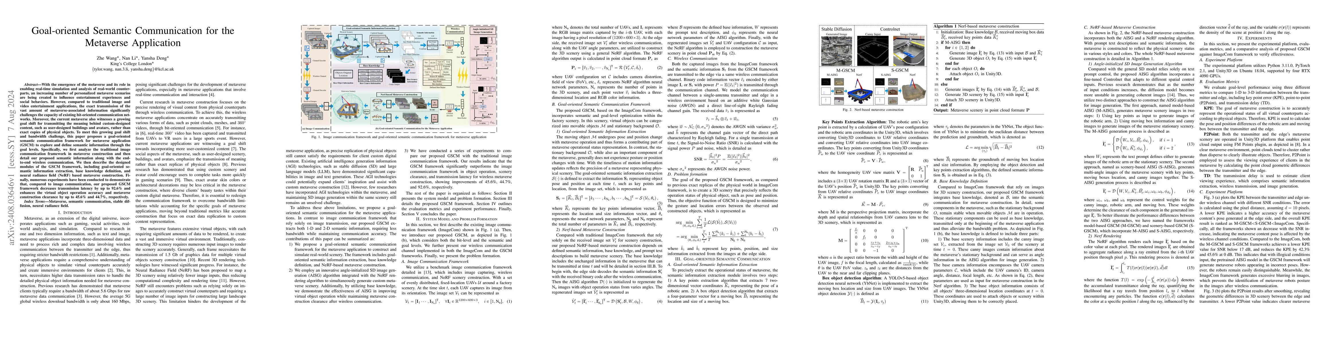 Thumbnail for Goal-oriented Semantic Communication for the Metaverse Application