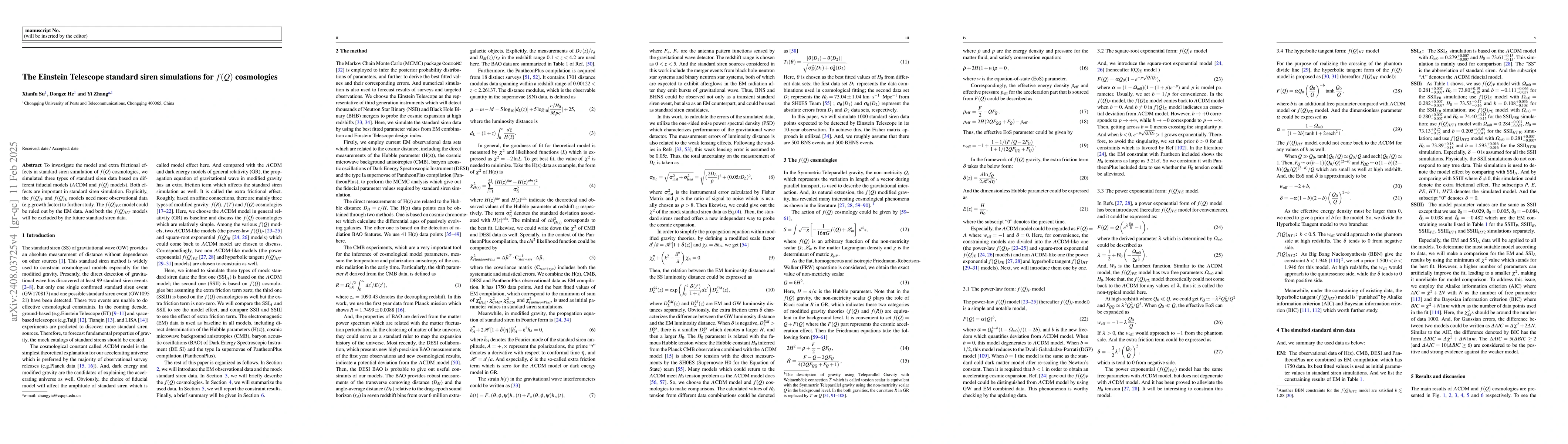 Thumbnail for The model and extra friction term effects in standard siren simulation
