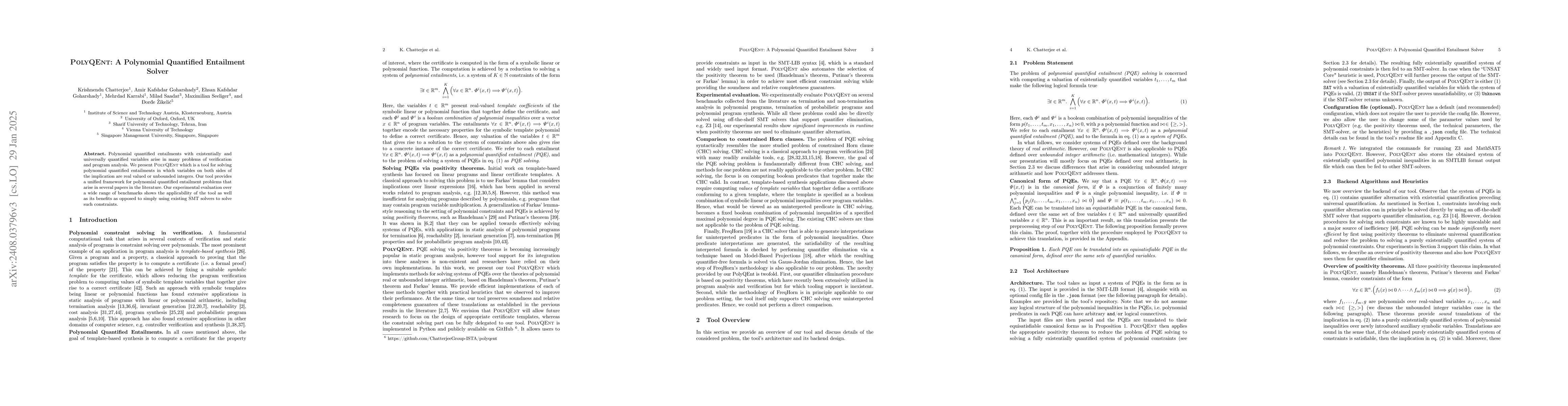 Thumbnail for PolyHorn: A Polynomial Horn Clause Solver
