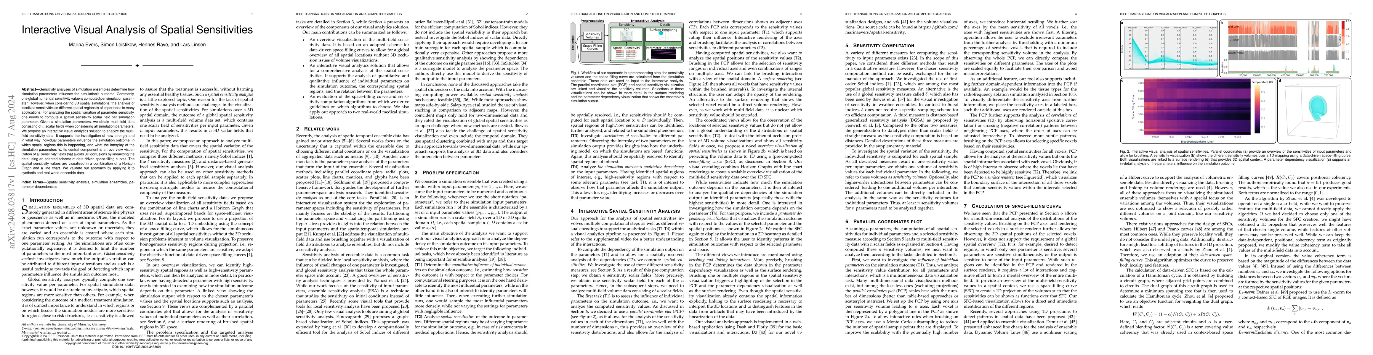 Thumbnail for Interactive Visual Analysis of Spatial Sensitivities