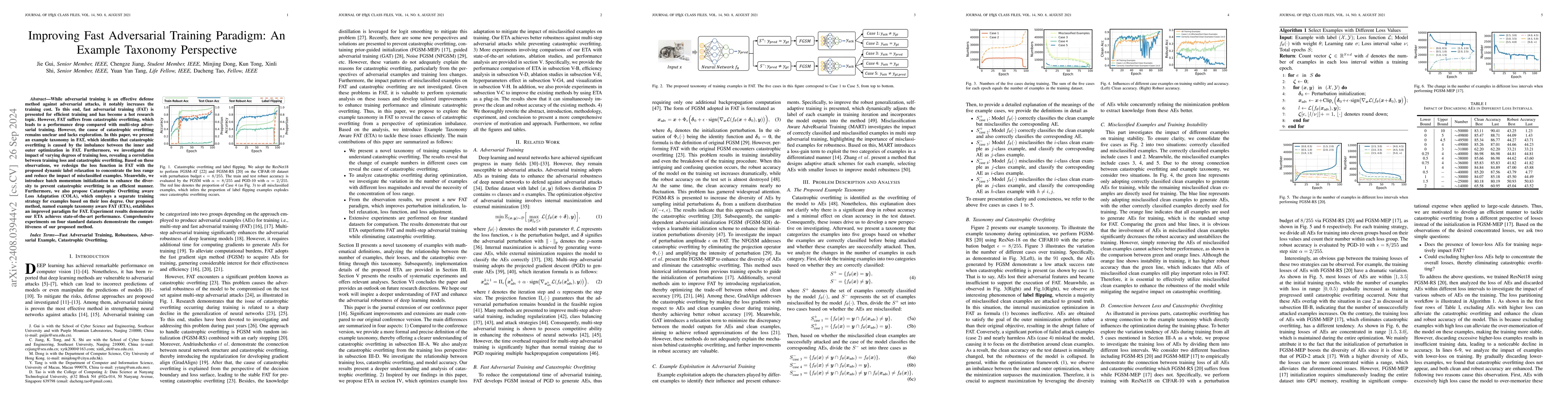 Thumbnail for Taxonomy Driven Fast Adversarial Training