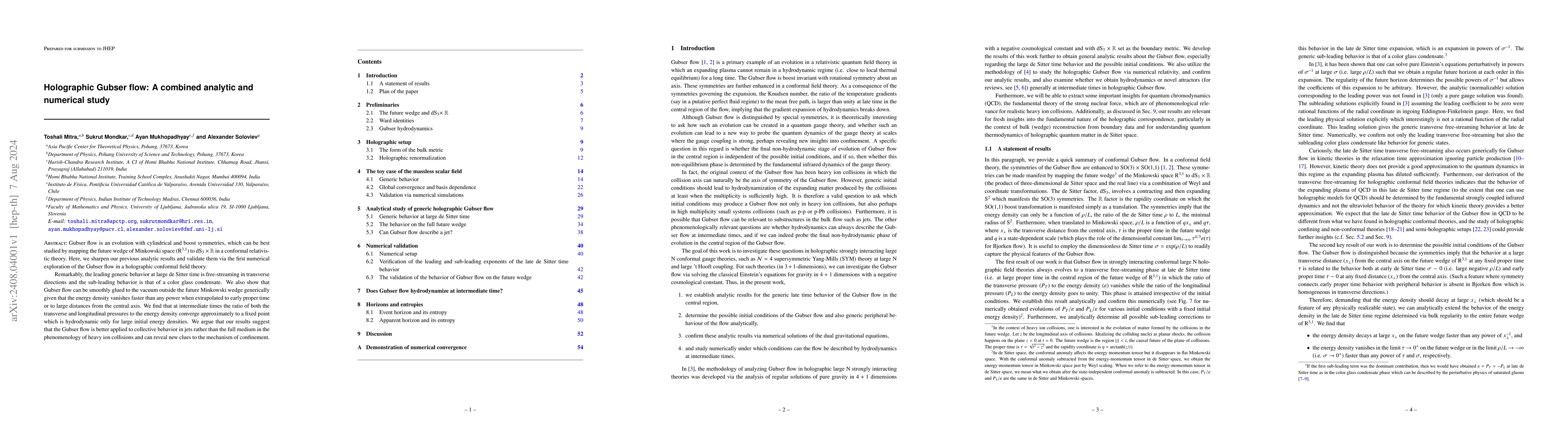 Thumbnail for Holographic Gubser flow: A combined analytic and numerical study